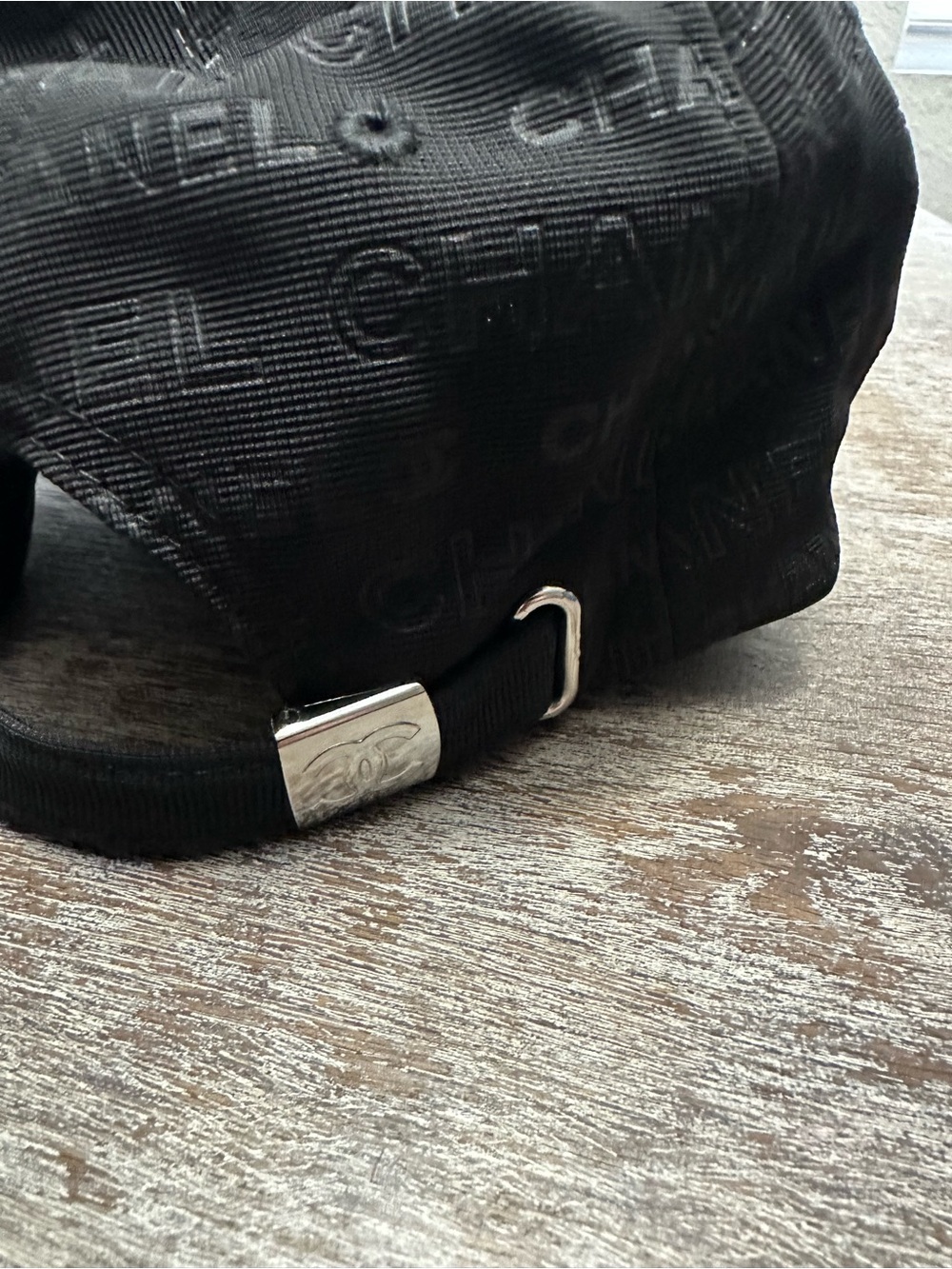 Black Logo Baseball Cap - Picture 9 of 13